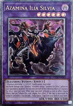 OP28-EN003 AZAMINA ILIA SILVIA - Unlimited - NM - Ultimate Rare